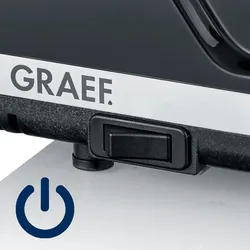 Graef Messerschärfer 3 Phasen 15° Schleifwinkel CX125DE