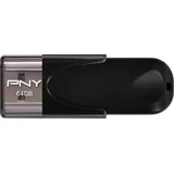 PNY Attaché 4 64 GB schwarz