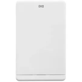 Proregal Moderner Abfalleimer 40 l Weiß