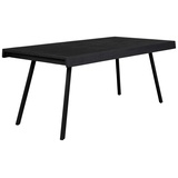 trendmöbel24 SURI Esstisch 180x90cm Schwarz