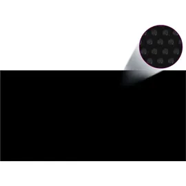 vidaXL Treibende Solarplane Blau/Schwarz 450x220 cm
