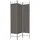 vidaXL 3-tlg. Paravent Anthrazit 120x200 cm Stoff