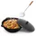 4big.fun Gusseisen Kasan 8L NAMANGAN Aluminium Deckel Campingtopf Kazan WOK Kessel Camping BBQ Asia Schaumkelle