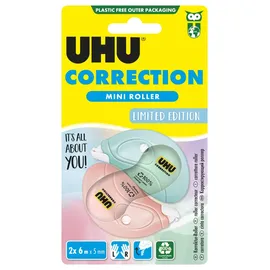 UHU Korrekturroller Mini Pastell 2 St.