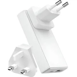 Swissten Swissten, World Travel Charger 65W GaN USB-C / USB-A weiß