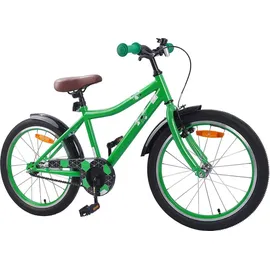 vidaXL Kinderfahrrad 18 Zoll grün
