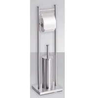 Zeller WC-Garnitur silber Metall