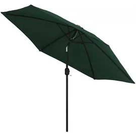 vidaXL Ampelschirm Ø 300 cm Grün