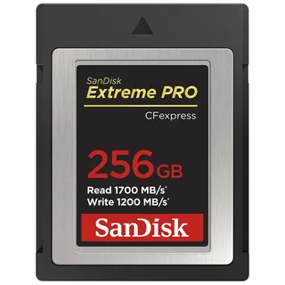 SanDisk Extreme PRO CFexpress Card 256GB Type B