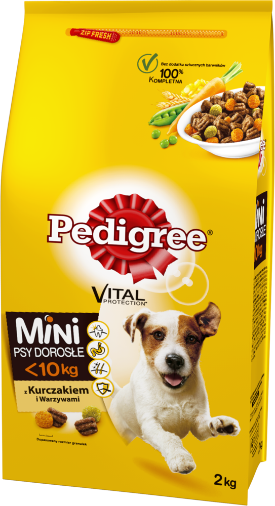 PEDIGREE Adult 2kg (kleine Rassen) (Rabatt für Stammkunden 3%)