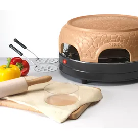 Gastronoma Pizzaofen, Tischgrill, Orange, Schwarz