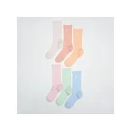 Nike Everyday Elevated Crew Socks 6 Paare Mehrfarbig 42-46
