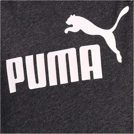 Puma Essentials Logo T-Shirt Damen 07 dark gray heather XS