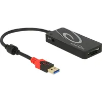 DeLock 62899 USB-Hub USB3.1 TypA 3X USB3.0 TypA +2X Slot SD