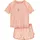 Playshoes UV-Schutz Bade-Set Surfbrett Palme in altrosa | 86-92