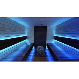 HUUM HIVE Mini Saunaofen 6 kW finnischer Saunaofen Standofen inkl. Air-Tunnel