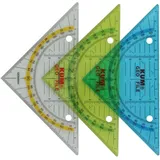 KUM Geodreieck Geo File 261 16cm fbg.sort 4064900050899 KUM
