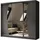 beautysofa Schwebetürenschrank VOX II 240 x 216 x 61 cm Grau