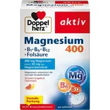Doppelherz Aktiv Magnesium 400+B1+B6+B12+Folsäure Brausetabletten 6 x 15 St.