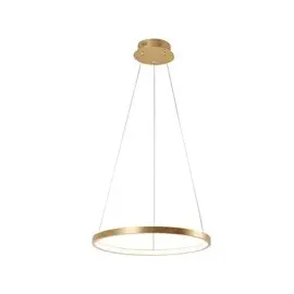 just light. Circle 1-flg. 39 cm gold, weiß