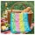 Garnier Thiebaut Geschirrtuch Beaux Papillons Aquatique 56x78 cm Baumwolle