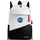 Nasa Bag05 Rucksack Schwarz/Weiß