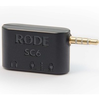 RØDE Microphones RØDE SC6 Steckadapter f. 2 TRRS-Eingänge und 1 Kopfhörerausgang