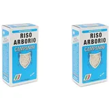 ‎Risera Campanini Risotto Reis 500 g – Risottoreis aus Italien, Riso Arborio Reis, cremiges Risotto (Packung mit 2)