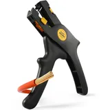 BAURIX BAURIX® Abisolierzange automatisch – Abisolierwerkzeug mit Kabelschneider für Kabel 0,5–6 mm2 – Für Elektroinstallation, Elektriker & DIY – AKURA