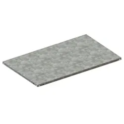Compact Boden 1000 x 600mm mit M-Kanal verzinkt