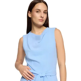 Betty & Co Damen mit Wasserfallausschnitt 46, hellblau, - 46W