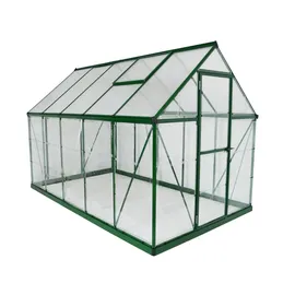 CANOPIA Hybrid Alu grün Polycarbonat 0,7 mm/Dach 4 mm 5,7 m2 inkl. Bundle