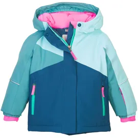 KILLTEC first instinct by killtec Unisex Baby Fisw 41 Mns Jckt Skijacke/Funktionsjacke Mit Kapuze Und Schneefang, Petrol, 110-116 EU