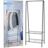 Storage Solutions Kleiderständer mit 2 Ebenen 61x34x152 cm