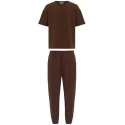 Dandalo  T-Shirts & Poloshirts Achraf Crewneck Short Sleeve T-shirt Jogger Tracksuit Set  in, EU S