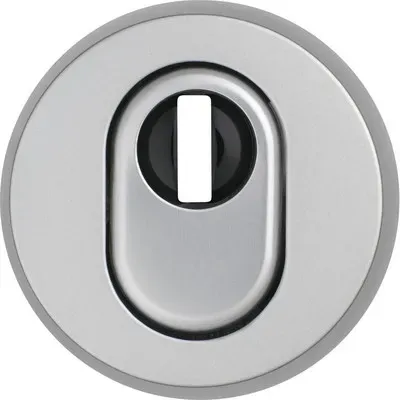 ZT-Schutz-Schlüsselrosette, RHZS415 SB, PZ,RH15, Aluminium, naturfarbig eloxiert