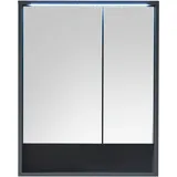 Stella Trading Lucera 60 cm grau mit LED-Beleuchtung