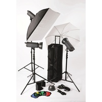 Helios 300P II Profi Blitzstudio 3er Set