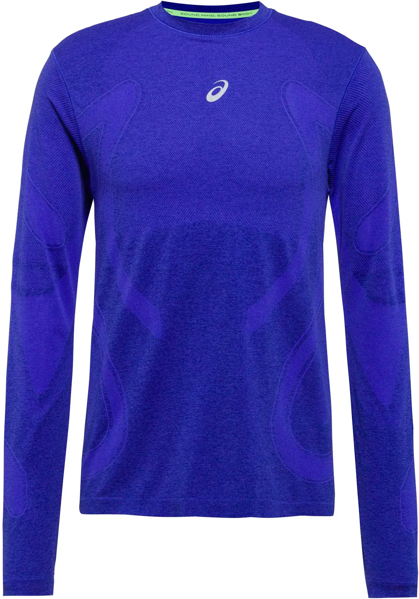 ASICS ROAD SEAMLESS Funktionsshirt Herren in cobalt burst-eggplant, Größe XXL - blau