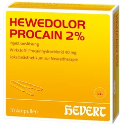 Hewedolor Procain 2% Ampullen
