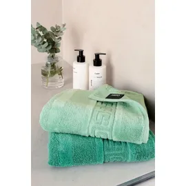 CAWÖ Noblesse Uni 1001 Handtuch 50 x 100 cm smaragd