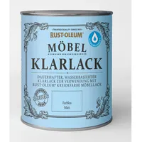 RUST-OLEUM Möbel Klarlack Farblos matt 0,75 l