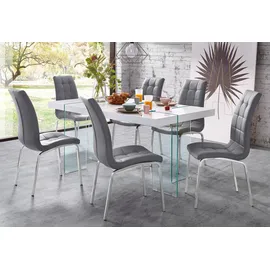 INOSIGN Essgruppe Kunstleder 5-tlg. grau