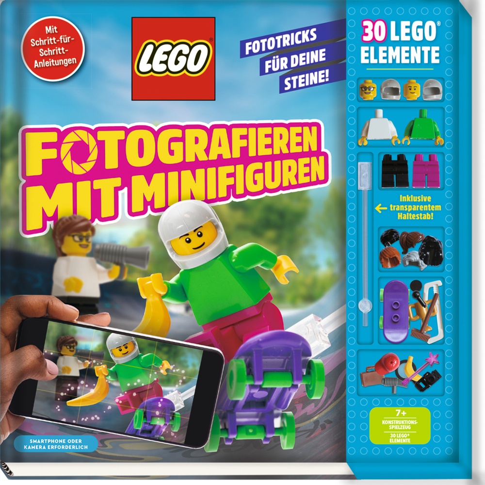 Lego® Fotografieren Mit Minifiguren - Panini  Kartoniert (TB)