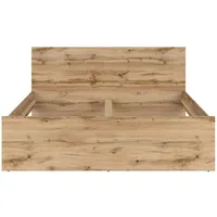 petits-meubles Bett June 160 x 200 cm Holz braun