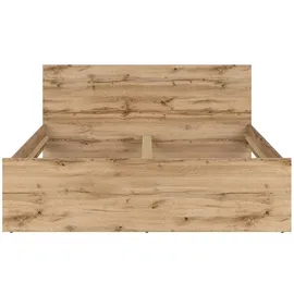 petits-meubles Bett June 160 x 200 cm Holz braun