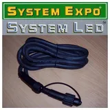 Star Trading Star Trading, Lichterkette, Verlängerungskabel 2m', schwarz, IP44