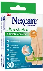 Nexcare Flexible Comfort Pflaster 2,6 x 8,1 x 10,8 cm 30 Stück