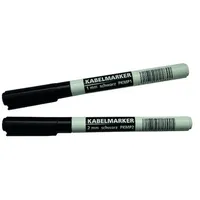 protec.class marker und kreide Kabelmarker 1 St. 1 mm schwarz