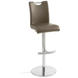 MCA Barhocker Bar be cool Lederoptik Braun Cappuccino